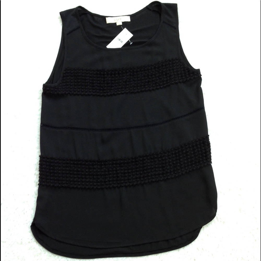 Loft Lace Tank Top - Picture 2 of 8